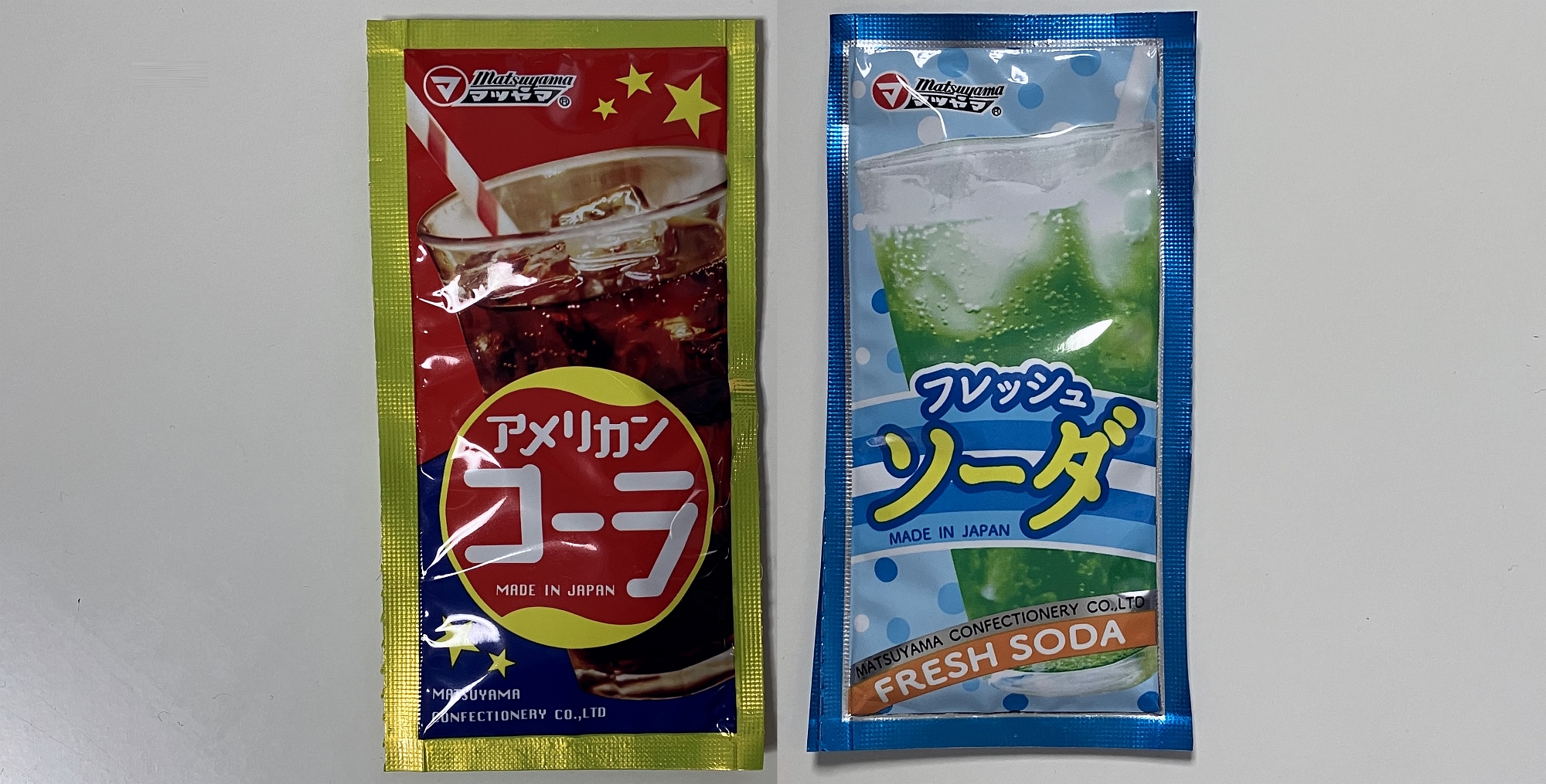 アメリカンコーラ、フレッシュソーダ